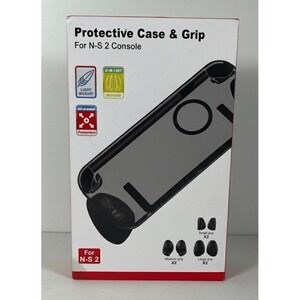 NS2 Protective Console Case Anti-Slip Silicone X2 Grips - Nintendo Switch 2 *NEW